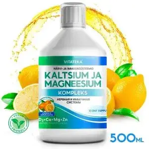 Кальций + магний, 500 мл