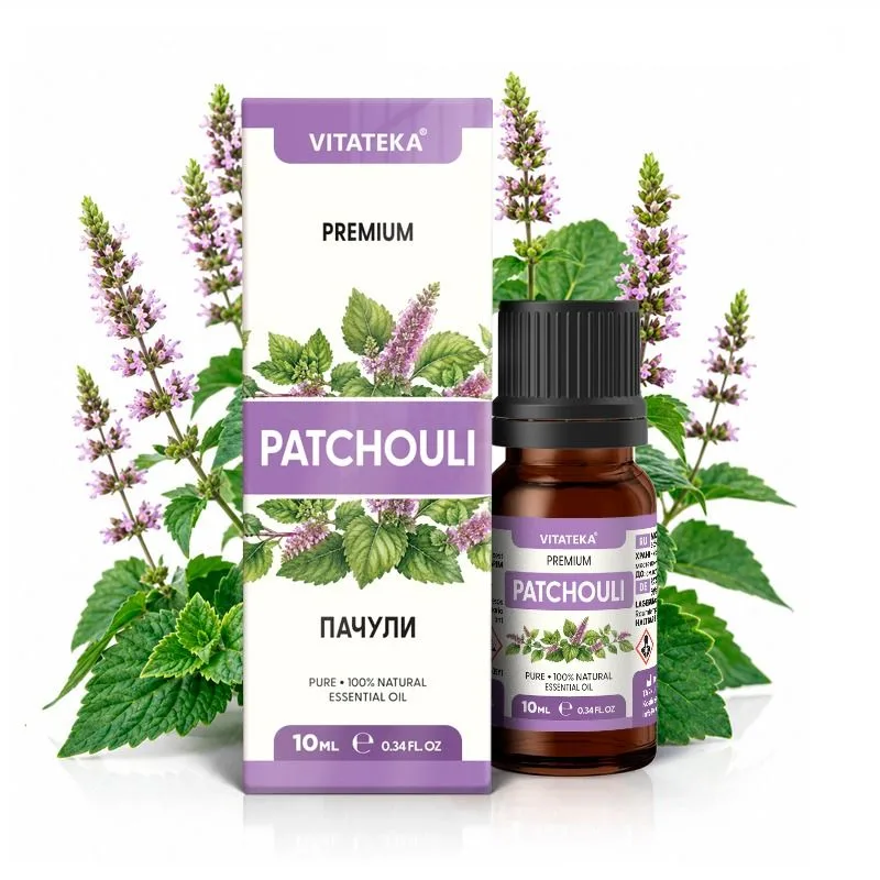 Patšuli eeterlik õli, 10 ml