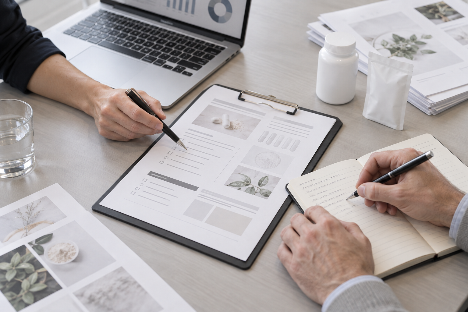 Project brief and product development materials