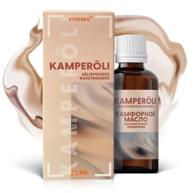 Камфорное масло, 25 ml