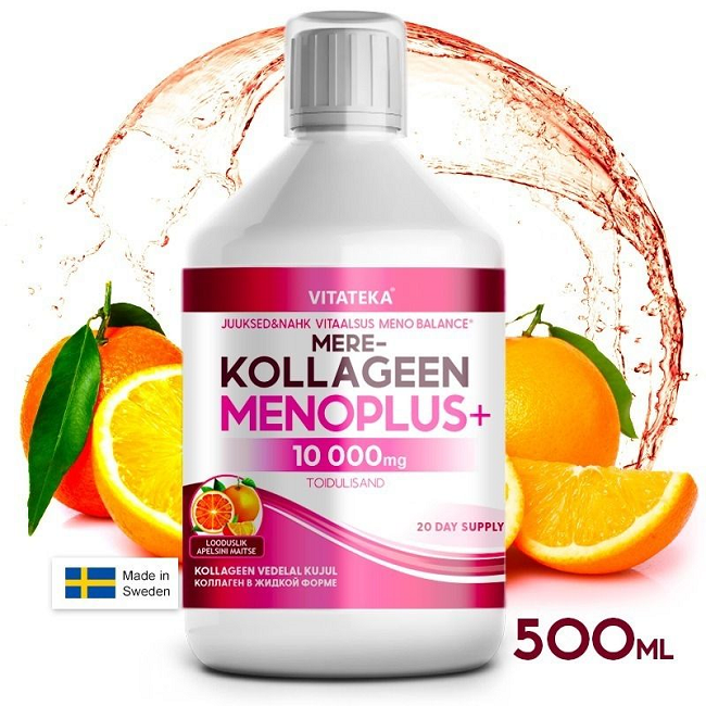 Merekollageen Menoplus+, 10000 mg, 500 ml