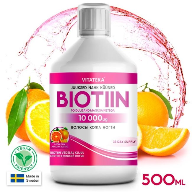 Биотин 10000 mcg, 500 ml